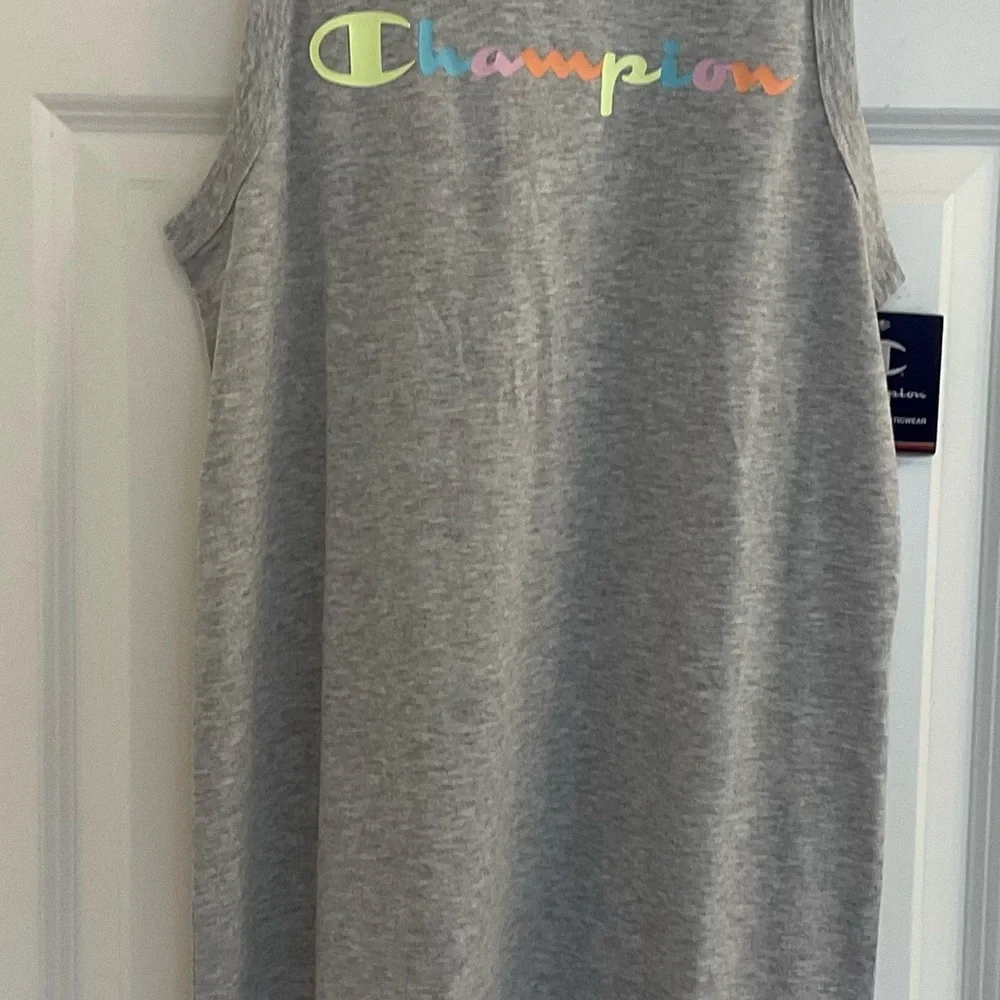 Champion Campus Tank Dress - NWT - Size Small - Oxford Gray